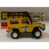 SLOT CAR SCX SCALEXTRIC EXIN STS 2205 LAND ROVER -5 TT CAMEL AMARILLO MOSTAZA