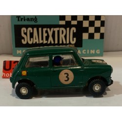 SLOT CAR SCX SCALEXTRIC C-76 MINI COOPER -3 TRACCION DELANTERA