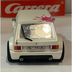 SLOT CAR CARRERA EVOLUTION 27231 VW VOLKSWAGEN GOLF GTI TUNER2 BLANCO