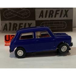 SLOT CAR MRRC 5165 MINI COOPER AZUL OSCURO CON PARACHOQUES