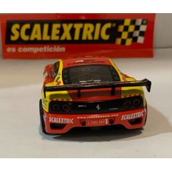 SLOT CAR SCX SCALEXTRIC  FERRARI MODENA GTC  -203 CARGLAS BEST OF BELRON LTD.ED.