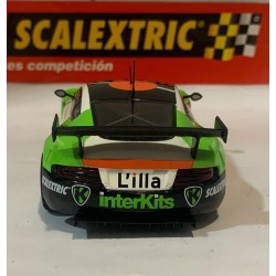 SLOT CAR SCX SCALEXTRIC 6366 ASTON MARTIN DBR9 INTERKITS L'ILLA