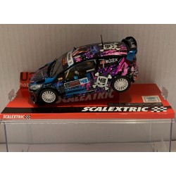 SLOT CAR SCX SCALEXTRIC A10209S300 FORD FIESTA RS 1600 -43 ST-RX43 KENT BLOCK