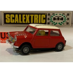 SLOT CAR SCX SCALEXTRIC EXIN C-45 MINI COOPER ROJO