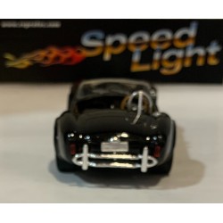 SLOT CAR REPROTEC  RT/1962 AC SHELBY COBRA NEGRO STREET CAR