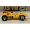 SLOT CAR SCX SCALEXTRIC EXIN C-38 COOPER CLIMAX -30 F1 GUIA MOVIL AMARILLO