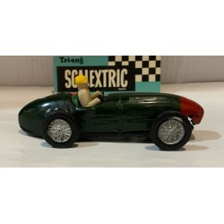 SLOT CAR SCX SCALEXTRIC UK TRIANG TINPLATE MASERATI 250F -7 F1 1957 VERDE