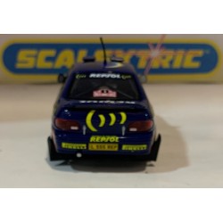 SLOT CAR SCX SUPERSLOT H4555 SUBARU IMPREZA WRX -5 1995 C.SAINZ SCALEXTRIC UK