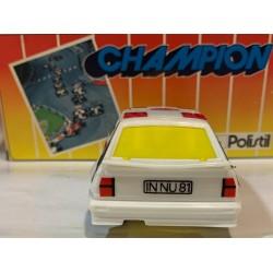 SLOT CAR POLISTIL A127 AUDI QUATTRO -21 RALLY BLANCO