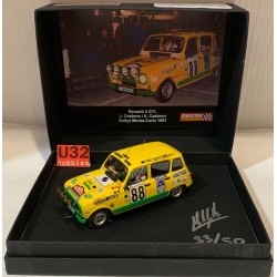 SLOT CAR SCALEXTRIC PASSION SP039 RENAULT 4L GTL -88 MONTE CARLO 1991 J.CESBRON