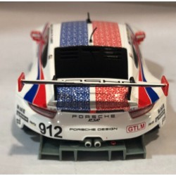 SLOT CAR SCALEAUTO SC-6247R PORSCHE 991.2 RSR GT3 -912 24H DAYTONA 2019 BAMBER