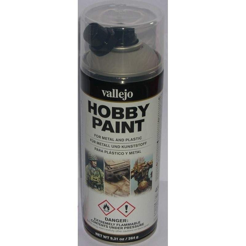 VALLEJO 28011 SPRAY IMPRIMACION GRIS PARA MODELISMO 400ML