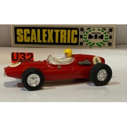 SLOT CAR SCX SCALEXTRIC EXIN CF 1 COOPER  -6 F1 GUIA FIJA GRANATE