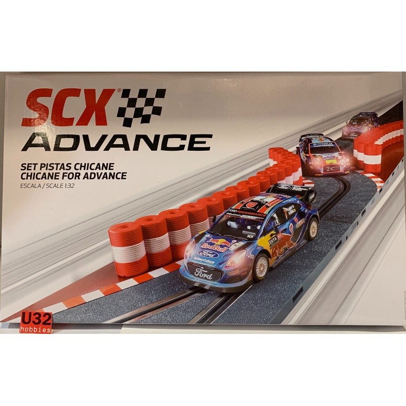 SCX SCALEXTRIC ADVANCE E10478X100 SET PISTAS CHICANE