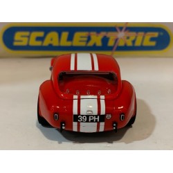 SLOT CAR SCX SUPERSLOT H4528 SHELBY COBRA 289 39PH -32 ROJO SCALEXTRIC UK