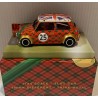 SLOT CAR BRM-S03  1/24 MINI COOPER -25 XMAS EDITION 2024 GOLD LIMITED.EDITION