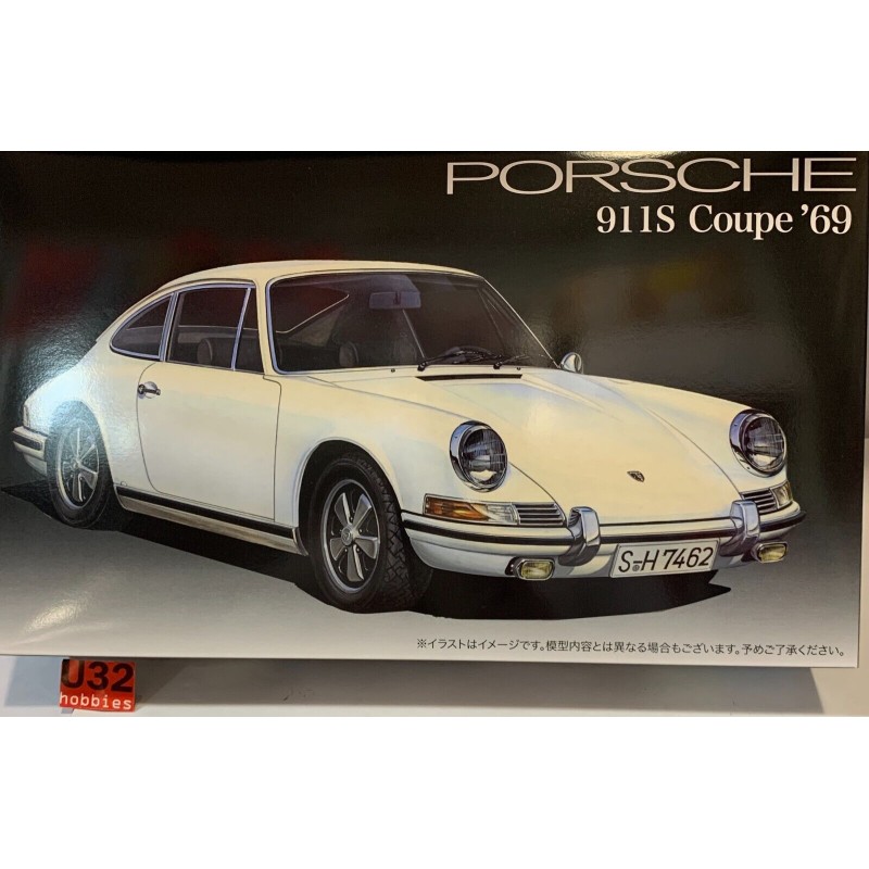 FUJIMI 12704 KIT 1/24 PORSCHE 911S COUPE 1969