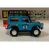 SLOT CAR SCX SCALEXTRIC EXIN STS 2205 LAND ROVER -5 TT 4x4 CAMEL AZUL