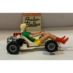 SLOT CAR FLEISCHMANN AUTO RALLYE 3270 GO CART -70 MUJER