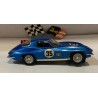 SLOT CAR REVELL 3106 CHEVROLET CORVETTE STING RAY 1965 -35 AZUL