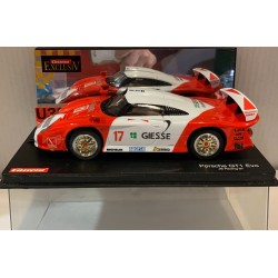 SLOT CAR CARRERA EXCLUSIV 20463 PORSCHE 911 GT1 -17 JB RACING GIESSE   1/24