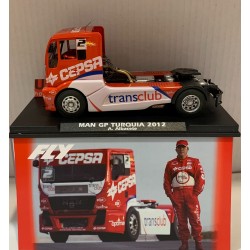 SLOT CAR FLY TRUCK 63 CAMION MAN GP TURQUIA 2012 CEPSA ANTONIO ALBACETE