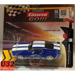 CARRERA GO!!! 64146 FORD MUSTANG '67 RACING BLUE