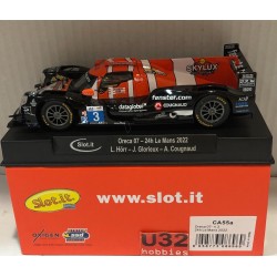 SLOT CAR SLOT.IT CA55A ORECA 07 -3 24H.LE MANS 2022 GLORIEUX-HORR-COGNAUD