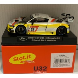 SLOT CAR SLOT.IT CA58A AUDI R8 GT3 LMS EVOII -39 24H.NURBURGRING HEASE-MIES