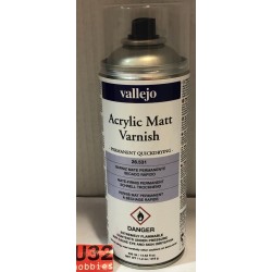 VALLEJO 28531 SPRAY PINTURA ACRILICA BARNIZ MATE PARA MODELISMO 400ML