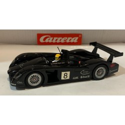 SLOT CAR CARRERA EXCLUSIV 20491 AUDI R8 SEBRING TEST AR 2000 LTED DIGITAL 1/24