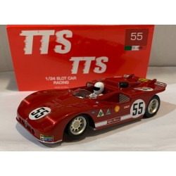 SLOT CAR TTS-055 1/24 ALFA ROMEO 33/3 -55 1971 STOMMELEN-HEZEMANS