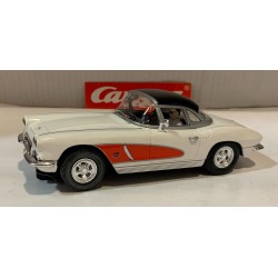 SLOT CAR CARRERA EXCLUSIV 20486 CHEVROLET CORVETTE 1962  1/24