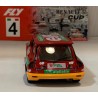 SLOT CAR FLY A2070 RENAULT 5 TURBO -2 EUROPEAN CUP 1982 MOMO M.SIGALA