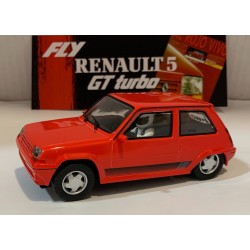 SLOT CAR FLY A2060 RENAULT 5 GT TURBO ROJO STREET CAR