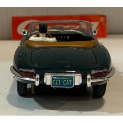 SLOT CAR CARRERA EXCLUSIV 20485 JAGUAR E-TYPE '61 DESCAPOTABLE VERDE 1/24