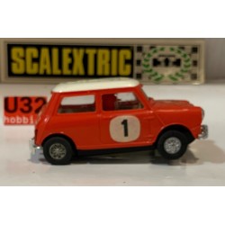 SLOT CAR SCX SCALEXTRIC EXIN C-45 MINI COOPER -1 ROJO CLARO