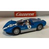 SLOT CAR CARRERA EXCLUSIV 20431 PORSCHE CARRERA 6 -2 AZUL  1/24