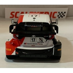 SLOT CAR SCX SCALEXTRIC ADVANCE E10524S300 TOYOTA YARIS WRC -17 MONTE CARLO 2023