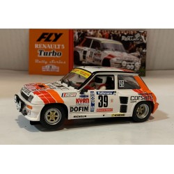 SLOT CAR FLY E2096 RENAULT 5 TURBO -39 RALLY T.DE CORSE 1984 TORRE-DE LA FOATA