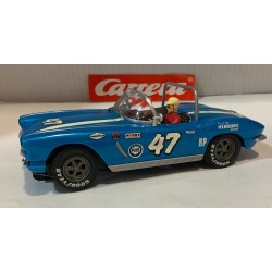 SLOT CAR CARRERA EXCLUSIV 20490 CHEVROLET CORVETTE 1962 -47 B-PRODUCTION   1/24