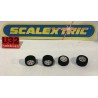 SCALEXTRIK UK RUEDAS DELANTERAS Y TRASERAS 2+2 LAMBORGHINI DIABLO