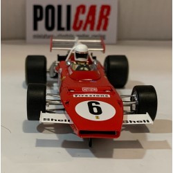 SLOT CAR POLICAR CAR05D FERRARI 312B2 -6 BRANDS HATCH 1972 ARTURO MERZARIO