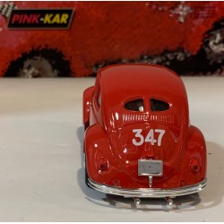 SLOT CAR PINK KAR CV042 VW VOLKSWAGEN BEETLE -347 MILLE MIGLIA 1955