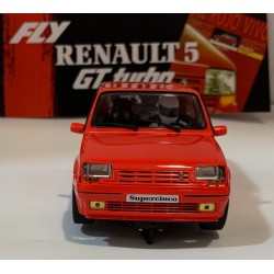 SLOT CAR FLY A2060 RENAULT 5 GT TURBO ROJO STREET CAR