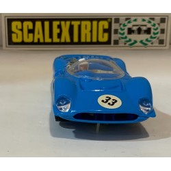 SLOT CAR SCX SCALEXTRIC EXIN C-41 FERRARI GT 330 RACE TUNED AZUL