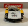 SLOT CAR CARRERA EXCLUSIV 20492 PORSCHE CARRERA 6 -86 NURBURGRING 1968 1/24