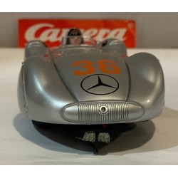 SLOT CAR CARRERA EXCLUSIV 20469 MERCEDES W125 -36 STROMLINIE AVUS 1937 1/24