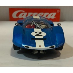 SLOT CAR CARRERA EXCLUSIV 20431 PORSCHE CARRERA 6 -2 AZUL  1/24