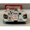 SLOT CAR CARRERA EXCLUSIV 20428 AUDI R8 -38 CHAMPION RACING PLM 2001 1/24